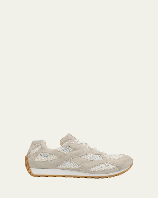 Orbit Suede Mesh Runner Sneakers